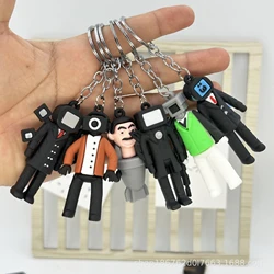 Keychain com figura de ação para crianças, brinquedo, decoração do saco, melhor para o dia das bruxas, natal e presente de aniversário, novo design