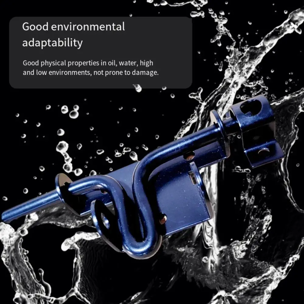 

Black Bolt Door Bolt Lock Solid Sliding Bolts Simple Deadbolt Pin Iron Bolt Sliding Lock Vinyl Gates Carbon Steel