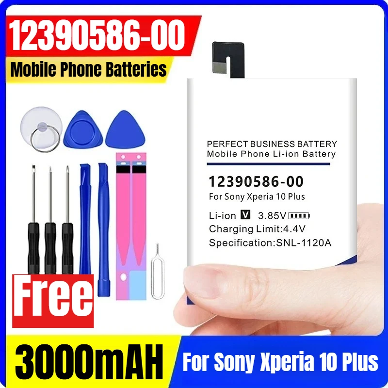 

12390586-00 3000mAH Mobile Phone Batteries for Sony Xperia 10 Plus