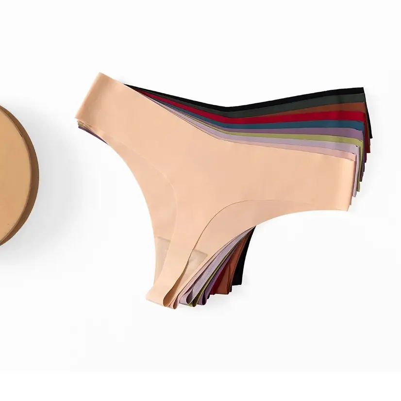 6 pezzi/set mutandine senza cuciture da donna mutandine sexy per donna perizoma perizoma dolce colore caramella biancheria intima da donna confezione sconto da 10 pezzi