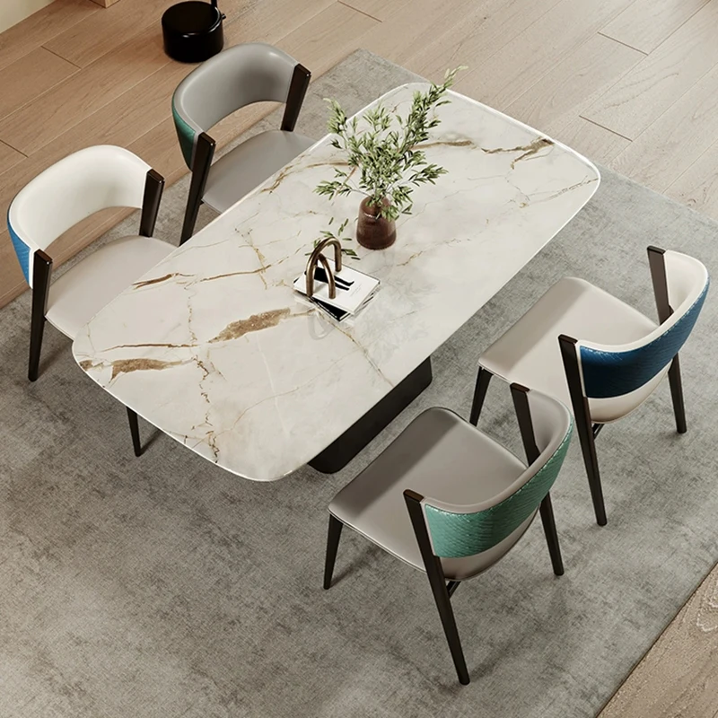 

Center White Dining Table Mobile Kitchen Service Table Chairs Multifunctional Mesas De Restaurante Bedroom Furniture