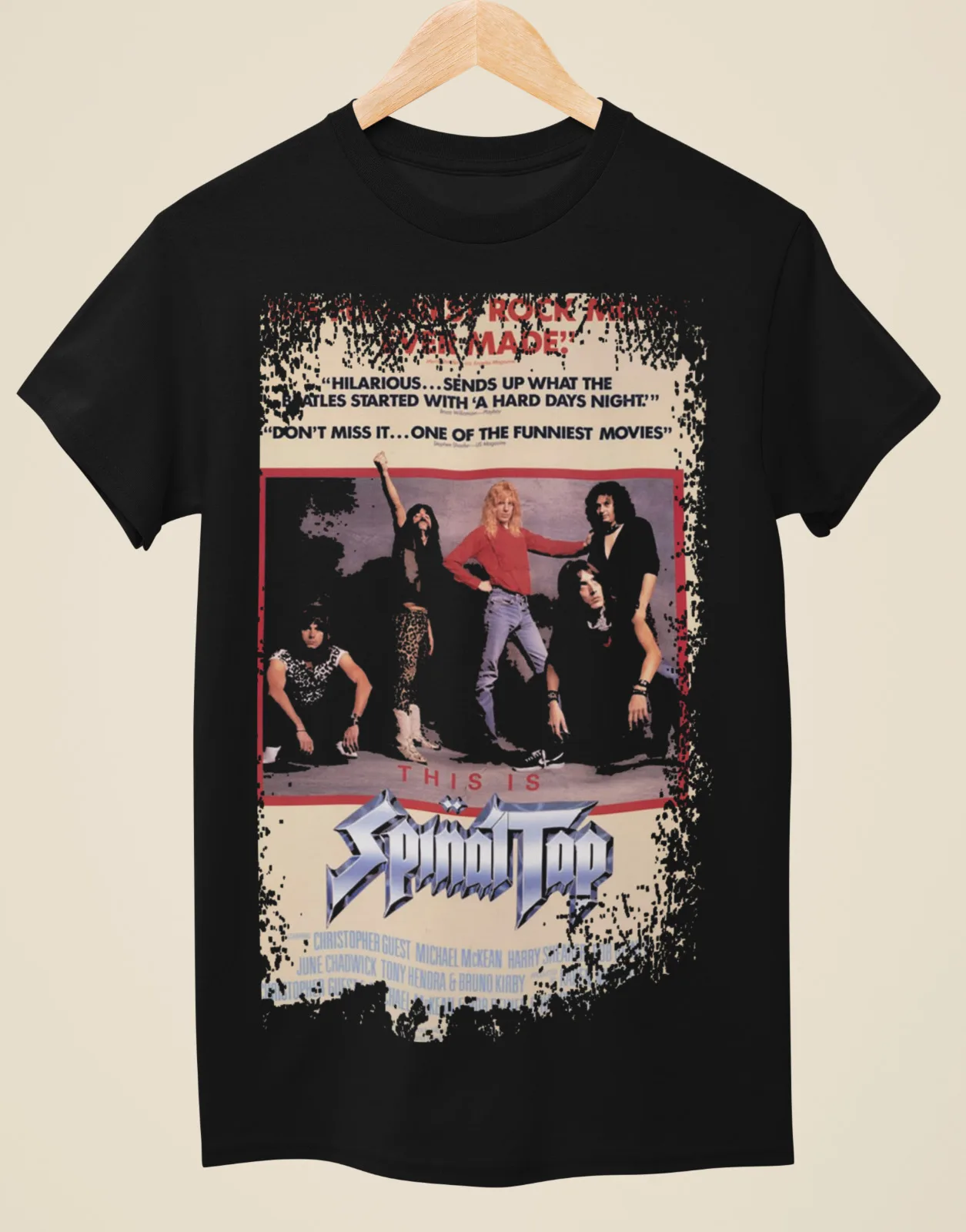 

This is Spinal Tap - Movie Poster Inspired Unisex Black T-Shirt