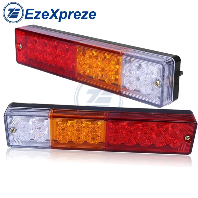 8 19 20 30 46 72LED 12V car truck waterproof brake stop turn signal light tail rear light trailer light