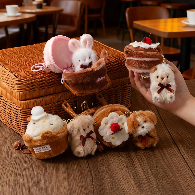 

Имитация шоколадного торта, плюшевые игрушки, кавайный торт, гнездо, кукла, кулон, брелок, украшение, креативные подарки для детей, друзей