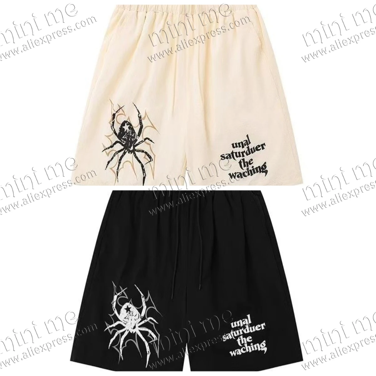 

2025 Summer Hot-selling New American Trend Spider3D Printing Men's Loose and Comfortable High Street Sports Breathable Shorts