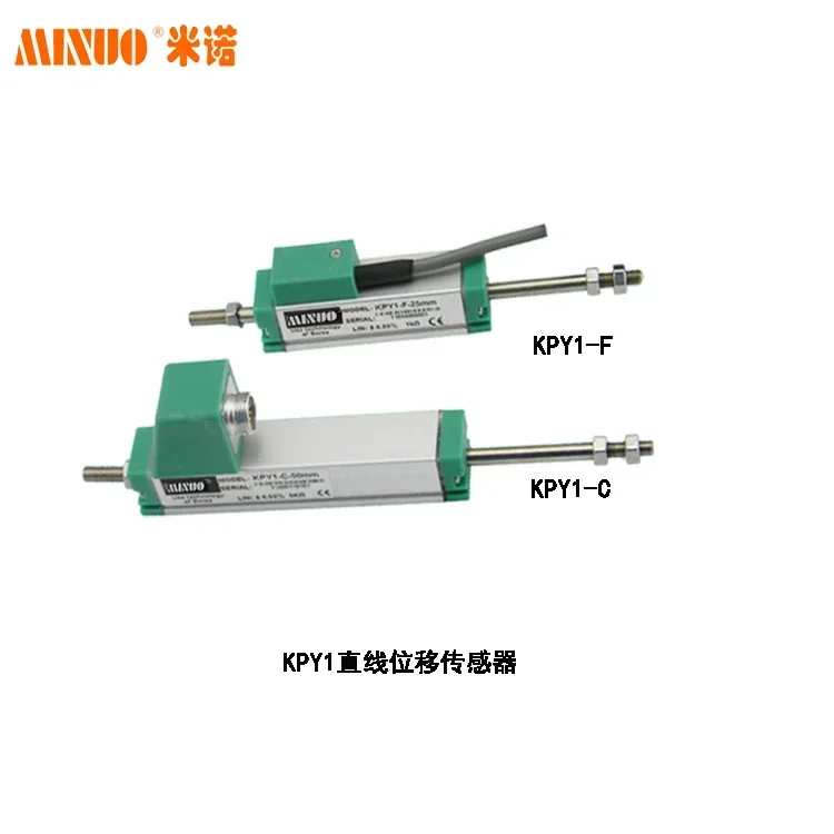 Mino KPY1 linear displacement sensor micro pull rod double output shaft linear displacement sensor range 200mm