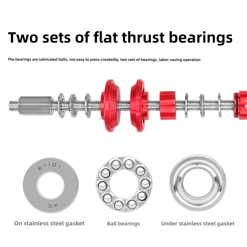 Headset Installation Removal Tool Press-Fit Bottom Bracket Universal Repair Mountain Road Bike Maintenance Flat Thrust Bearing