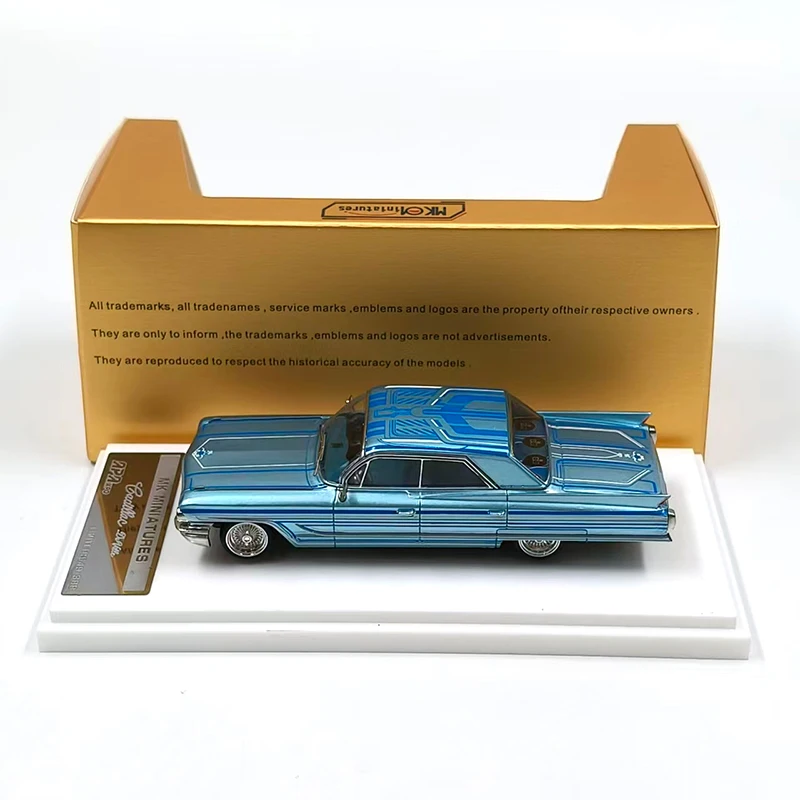 

MK литой под давлением оригинальный масштаб 1:64 1962 DeVille имитация сплава модель автомобиля статическая Коллекционная игрушка подарок сувенирное украшение