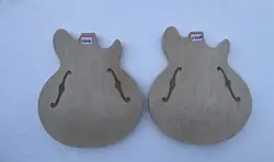 DIY Custom 4 strings Epi Jack Casady Bass Signature  Jazz Bass Guitar Body Semi-Hollowbody Part Guitarra Discount in Stock