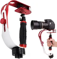 Handheld video DSLR Camera Stabilizer Steady Compatible GoPro Cannon Nikon Sony Camera Cam Camcorder DV Smartphone up to 2.1 lbs