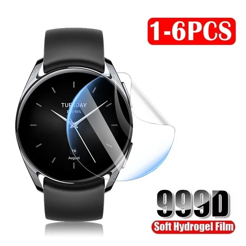 

Screen Protector Compatible for Xiaomi Watch S3 S2 46MM 42MM Xiaomi Watch S1 Active S1 Pro Film Hydrogel Protective Film