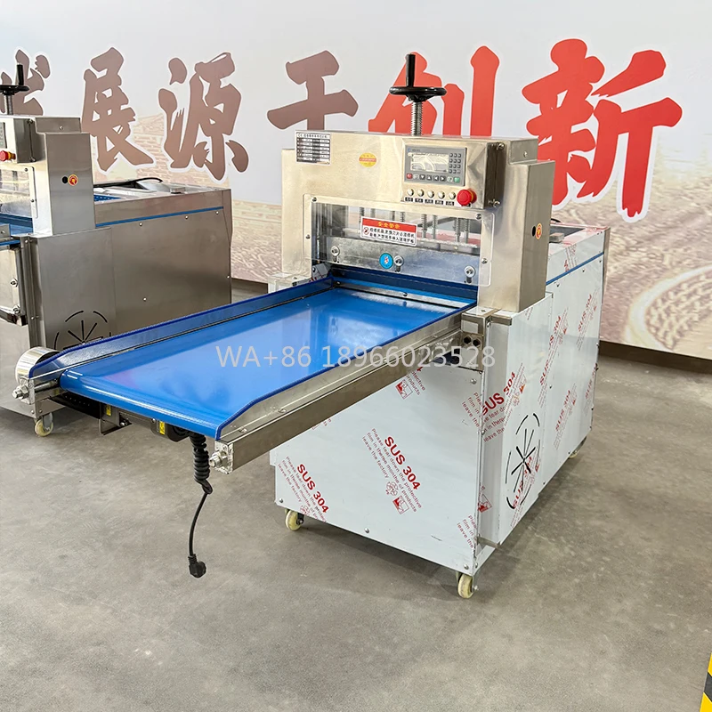 

Machine Cheese Sausage Slicer Bacon Slicer Slicing Machines for Frozen Beef and Mutton in Food Processing Mutton Roll Cutting