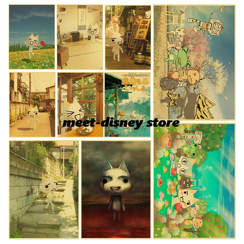 Inoue toro Print Posters Creative Decoration Chambre Casual Coffee Living Room Landscape Bar Poster Art Picture Painting