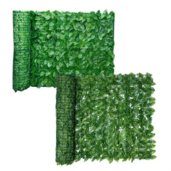 Artificial Leaf Privacy Fence Roll Privacy Fence Simulated Green Leaf Wall Landscaping Outdoor Garden Backyard Balcony Decor