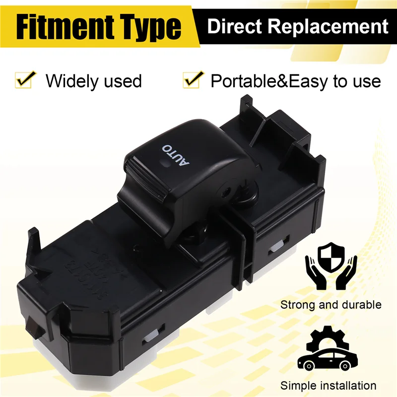 A20K-Premium Electric Master Window Switch Regulator For Toyota Land Cruiser Prado 2002-2010 LHD, Part No. 84030-60060