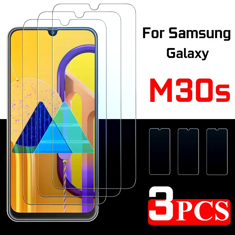 

3 pcs Protective Glass for samsung galaxy m30s m31s screen protector samzung m 30s 31s m30 m31 s a30 a31 a32 m32 5G 31 tempered
