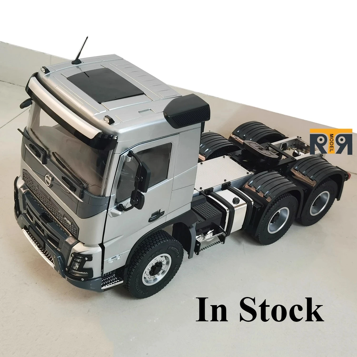 Double E 6x4 RC Trailer 1/14 E0130 RC Tractor Alloy Simulation Model Toys RTR with Light Engineering Remote Control Car Toy