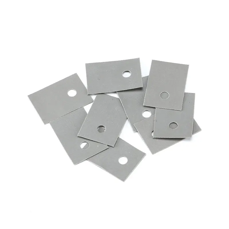 100Pcs TO-220 Transistor Plastic Insulation Washer + 100Pcs TO-220 Isolated Silicone Pad Sheet Strip