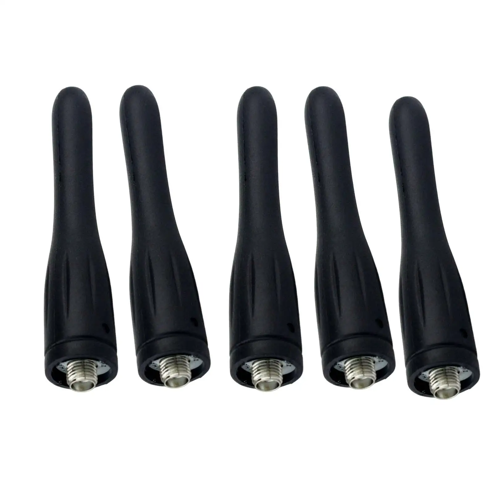 4xUHF Stubby Antenna 400-470MHz SMA Female for BF-5118 BF-8800 Two Way Radio 5pcs