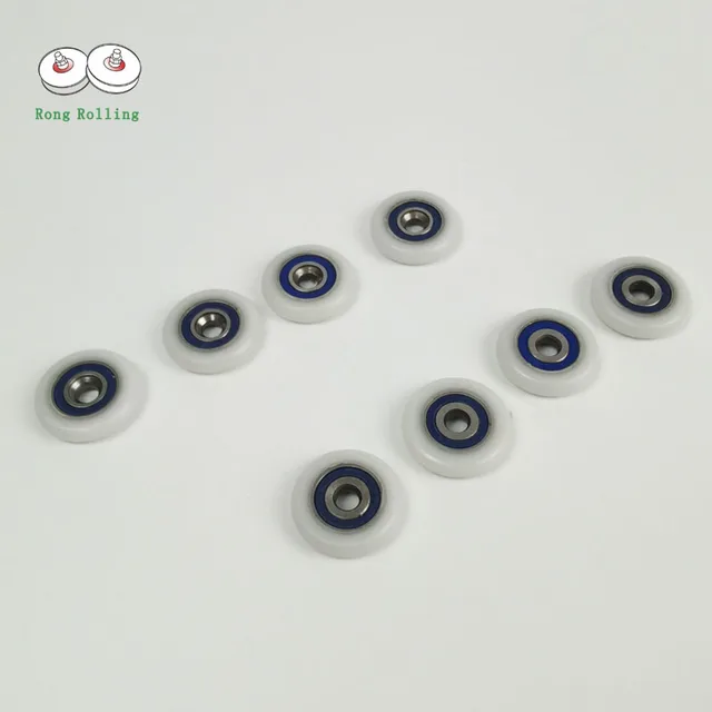 Bathroom Door Runner Sliding Shower Door Roller/Wheels/Runner Outside Diameter 19mm/20mm/22mm/23mm/25mm/27mm Bearing Bore 5mm. 5 Bathroom Door Runner Sliding Shower Door Roller/Wheels/Runner Outside Diameter 19mm/20mm/22mm/23mm/25mm/27mm Bearing Bore 5mm. 5