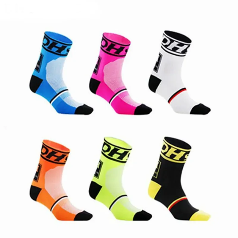 Cycling Quality DH Socks Top Sports Professional New Brand Sport Socks Breathable Bicycle Sock Outdoor Racing