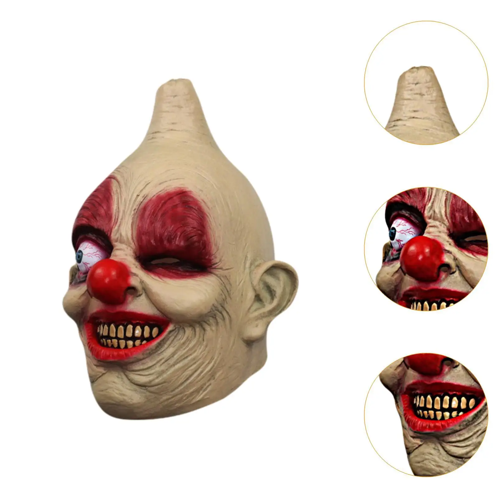 Halloween-Maske, Neuheit, Halloween-Kostüm für Verkleidung, Cosplay, Spukhaus