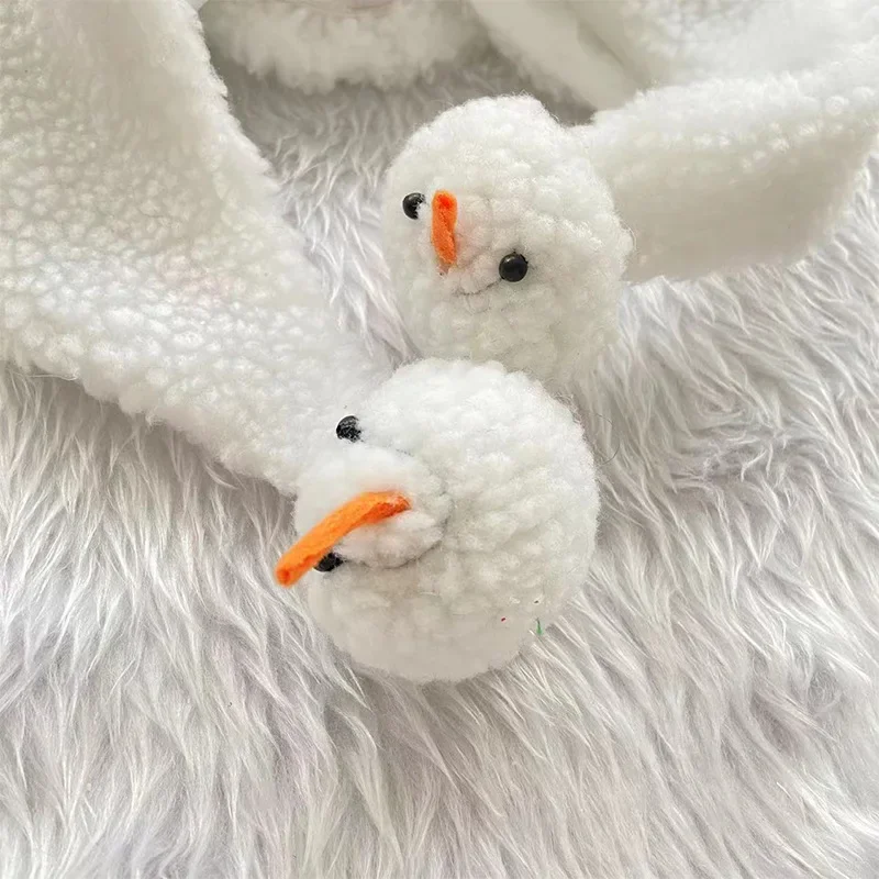 Nieuwe 2024 Unisex Vrouwen Schattig Santa Santa Hoeden Mannen Sneeuwpop Kerstmuts