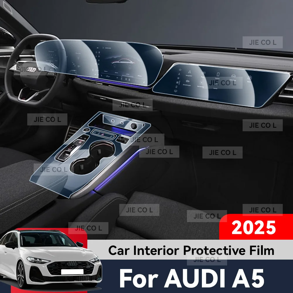 

Auto Central Control Screen TPU Navigation Anti Scratch interior Protection Film GPS Navigation For AUDI A5 2025