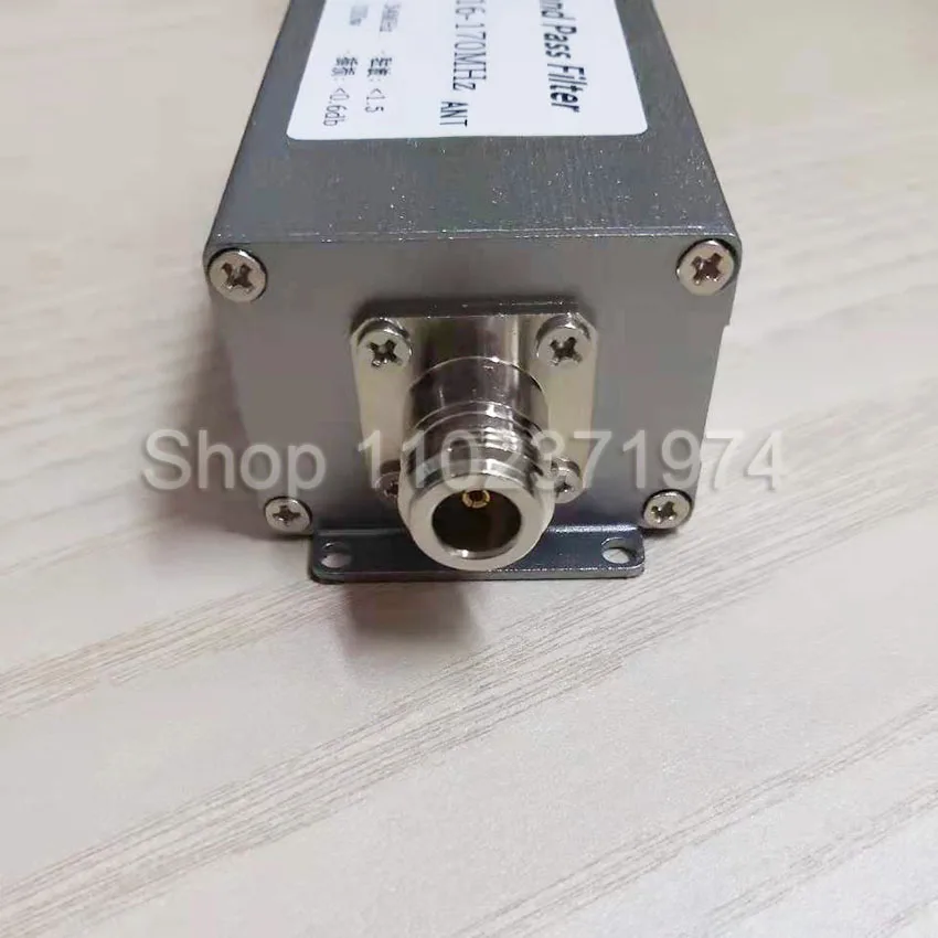 116-170MHz band pass filter BPF anti-jamming to improve sensitivity 3.0-30MHz 1.8-30MHz bandpass filter anti-interference