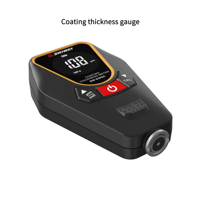

SNDWAY SW-6300A Coating Thickness Gauge - Dual Mode Automotive Paint Meter for High Precision Film Measurement