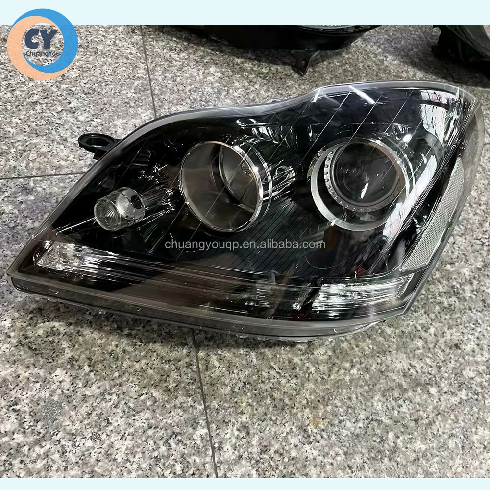 For Mercedes-benz GL-CLASS AMG X164 Headlight 2006-2012 Xenon Original Headlamp GL350 450 GL500 GL550 GLS GL63 Dark Color Light