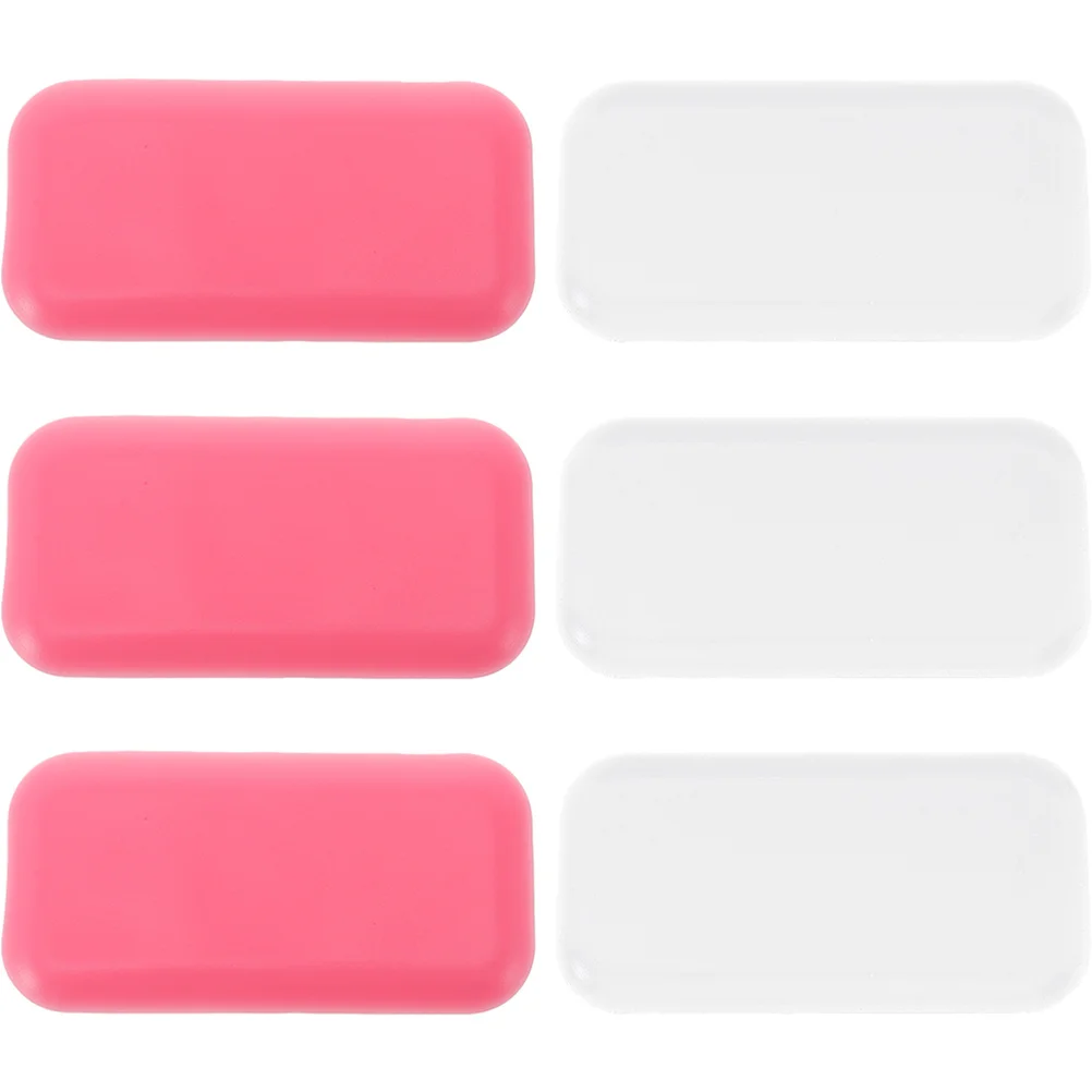 6 個まつげ移植パッドシリコーン額ステッカーつけまつげホルダーエクステンションツール再利用可能な快適なメイクアップ