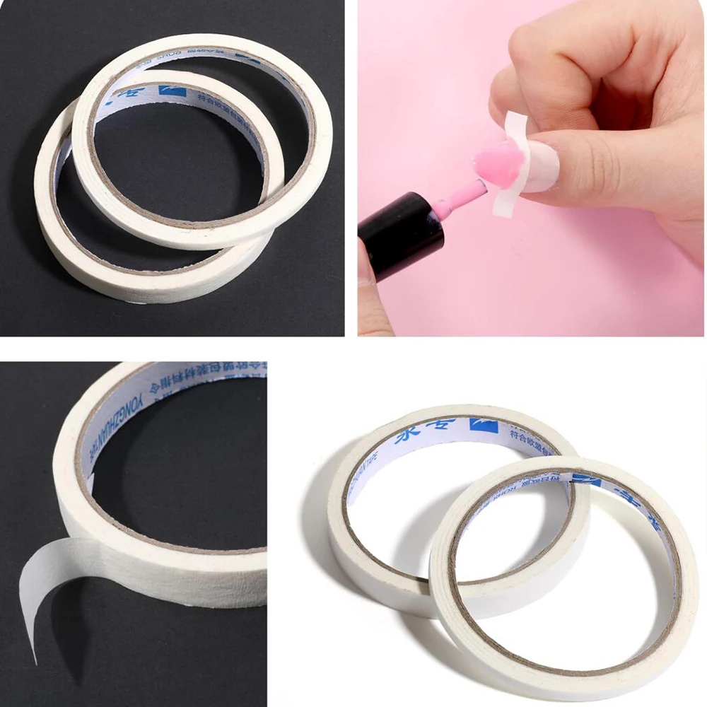 

4Rolls Nail Art Adhesive Tapes Nail Pattern Stripe Line Grids Tape Nail Tips Guide Tape Manicure Tool Nail Stickers Accessories