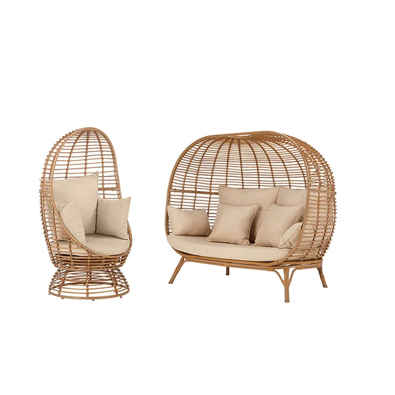 Outdoor leisure furniture courtyard garden balcony hanging chair bird's nest lounge chair