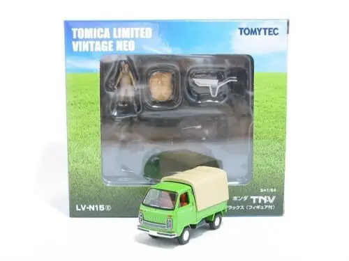 

Tn-V Super Deluxe Green With Figure Lv-N15C Tomytec 1/64 Minicar Tomica DieCast Model Car Collection Limited Edition Hobby Toys