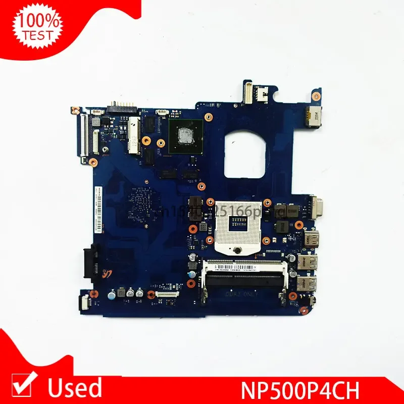 Placa-mãe portátil usada para Samsung, placa principal, BA92-11521A, BA92-11521B, NP500, NP500P4CH, DDR3