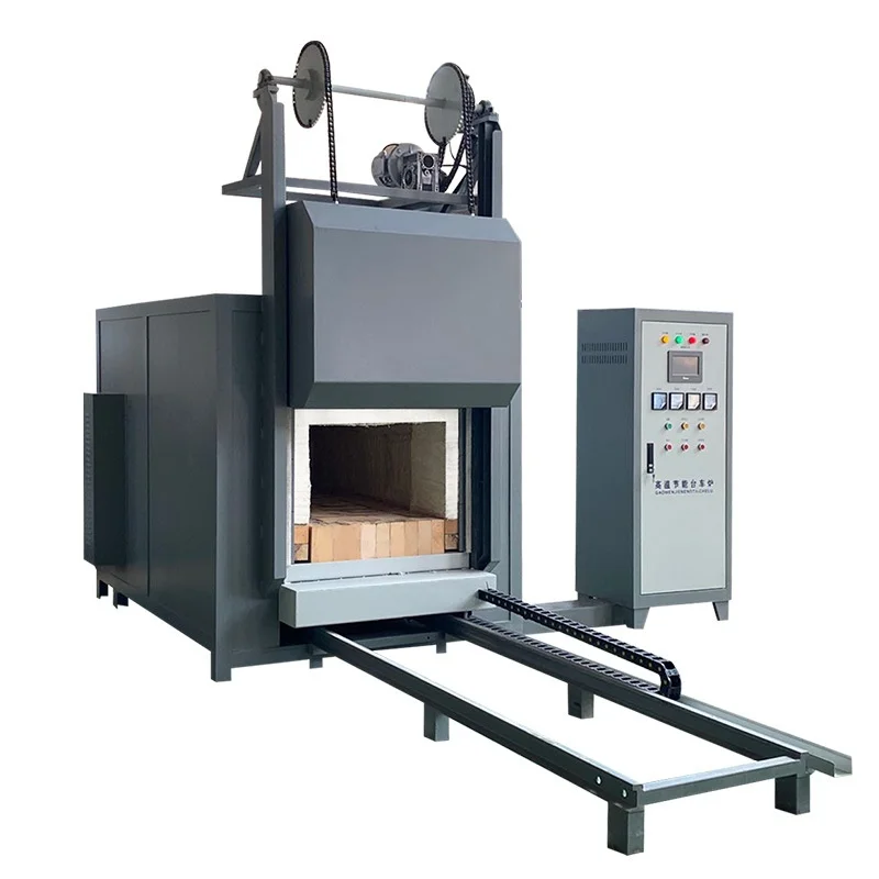 

Bogie Hearth Quenching Furnace Trolley Type Car Bottom Annealing Furnace Electric Batch Type Bogie Hearth
