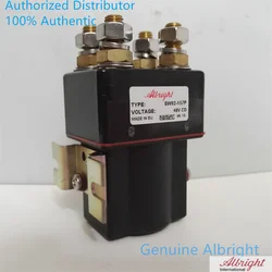 Genuine Albright SW82 SW82-157P SW82-90P 24V 48V Double Pole Single Throw Solenoid Contactor Relay,Electric Stacker Pallet Truck