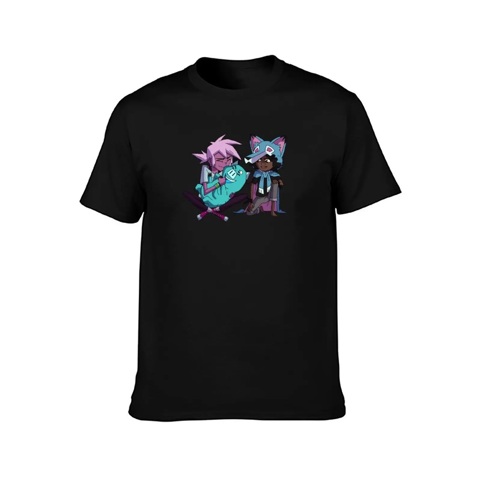 Kipo, Wolf & Mandu - Kipo And The Age Of Wonderbeasts T-Shirt Athletic Quick Dry T-Shirt for Men