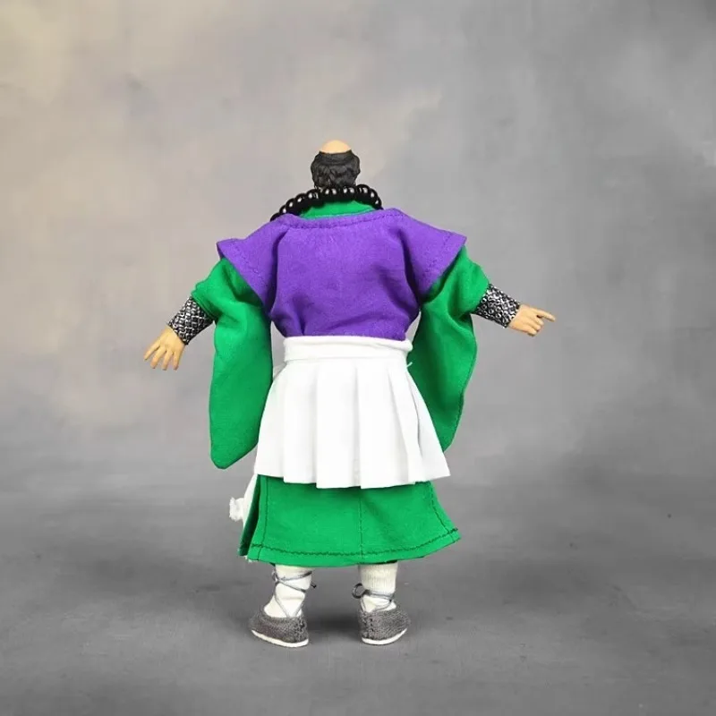 1/12 Scale Soldier Clothes Monk Sha Dress Up Prayer Beads Clothes Suit Model for 6'' Action Figures Body Accessory