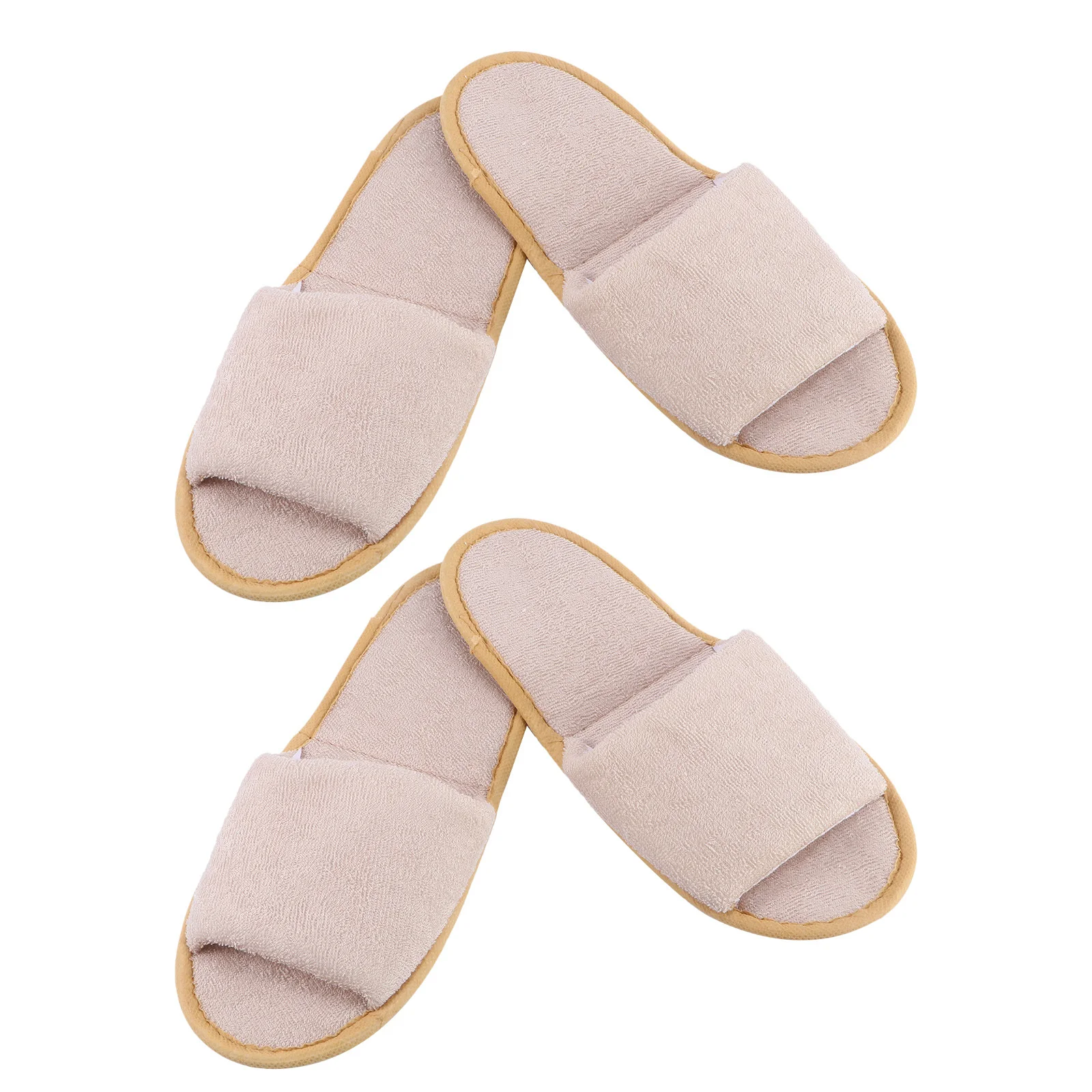 

2 шт. дорожные тапочки, складные, нескользящие, легкие, портативные, для отеля, дома, в помещении, простые, из дышащей ткани, летние, деловые, домашние