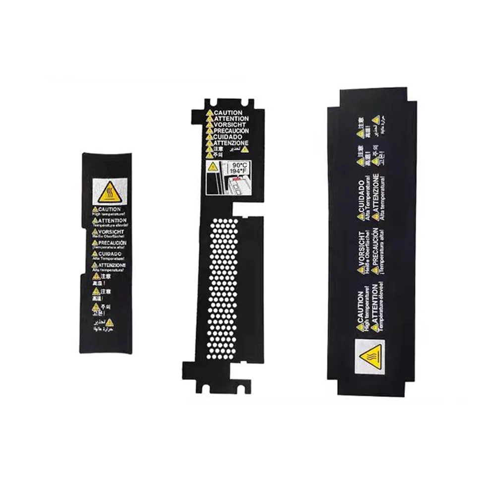 

High Quality Fuser Unit Label for Konica Minolta Bizhub PRESS C1060 C1070 Fuser Unit Sticker Thermal Insulation Pad Felt