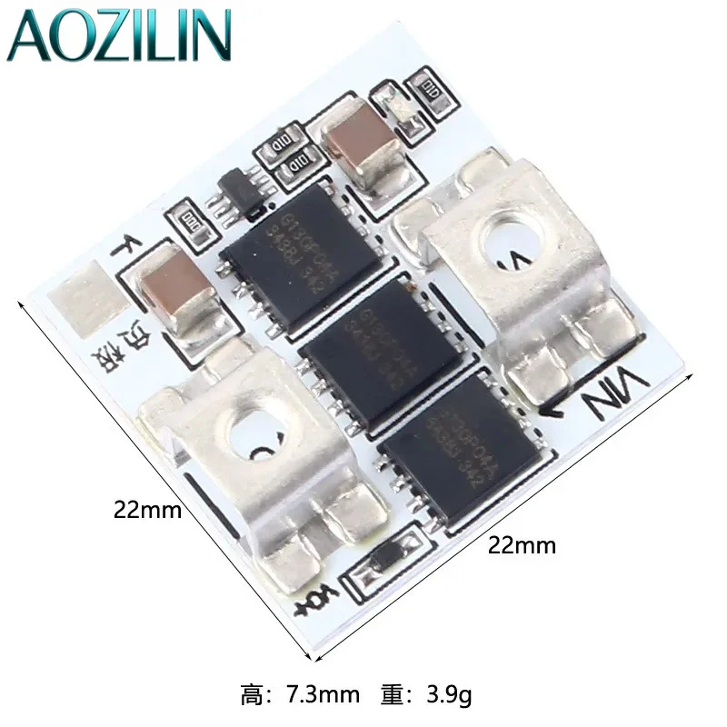 AOZILIN For 35V 30A DC High Current Ideal Diode Module Solar Cell Charging Anti Reverse Irrigation Power Supply Wide Voltage