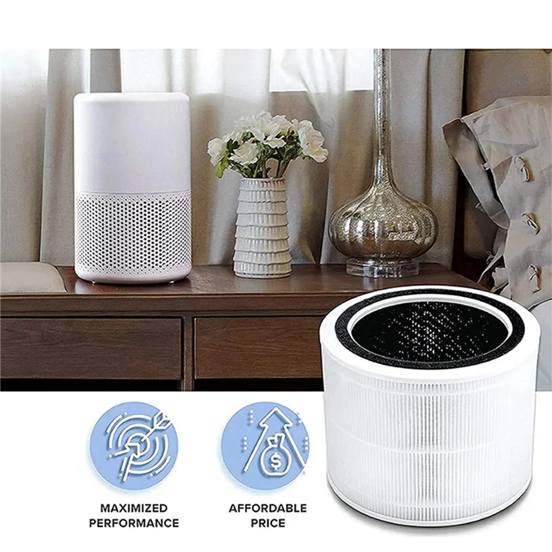 A99T 2X PM2.5 Hepa Filter For Levoit Air Purifier Core 200 Activated Carbon Filter Core 200S Air Purifier Filter view 6