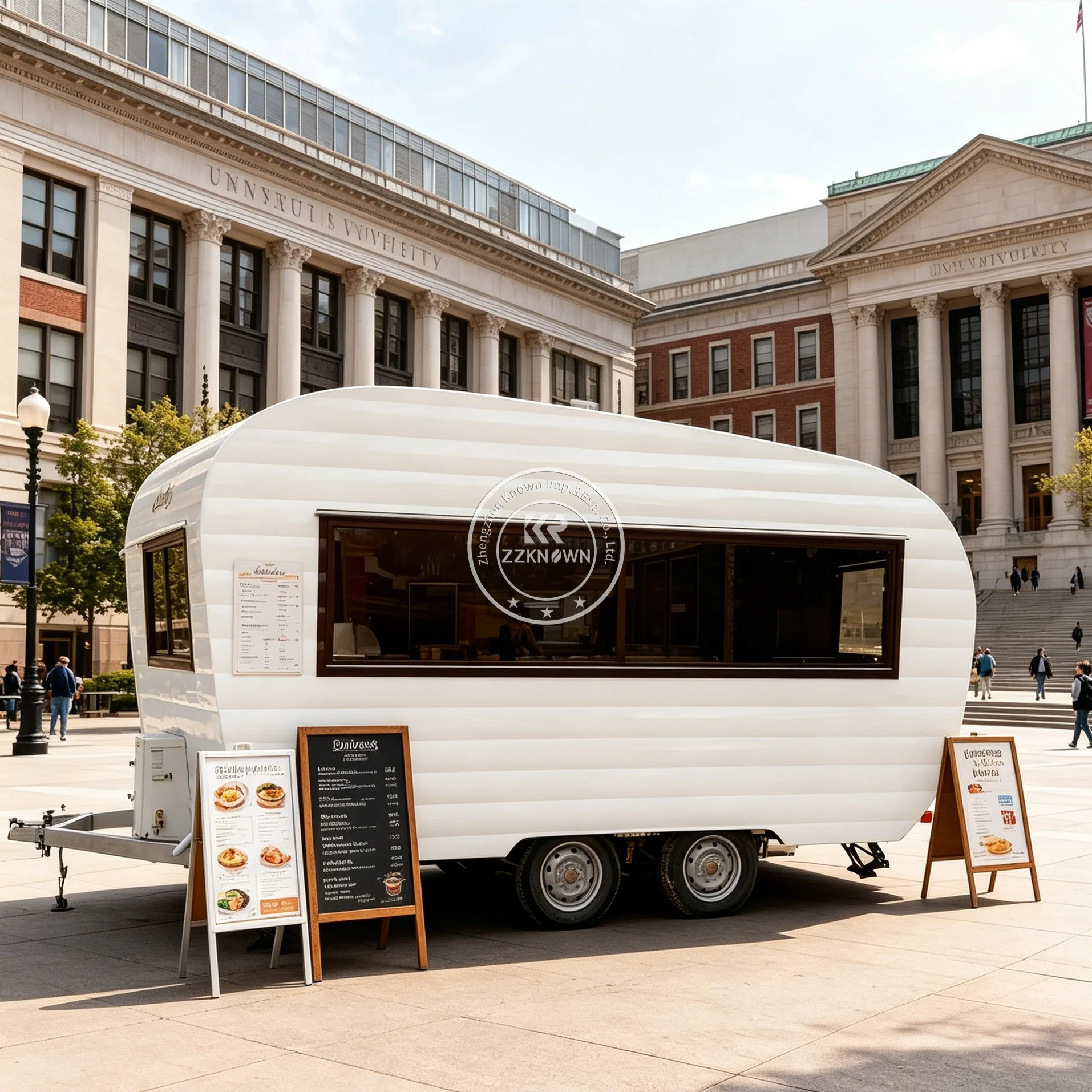 

Мобильный фудтрак для уличной торговли: фургон для барбекю, мороженого, кофе, полностью оборудованный передвижной кухонный прицеп