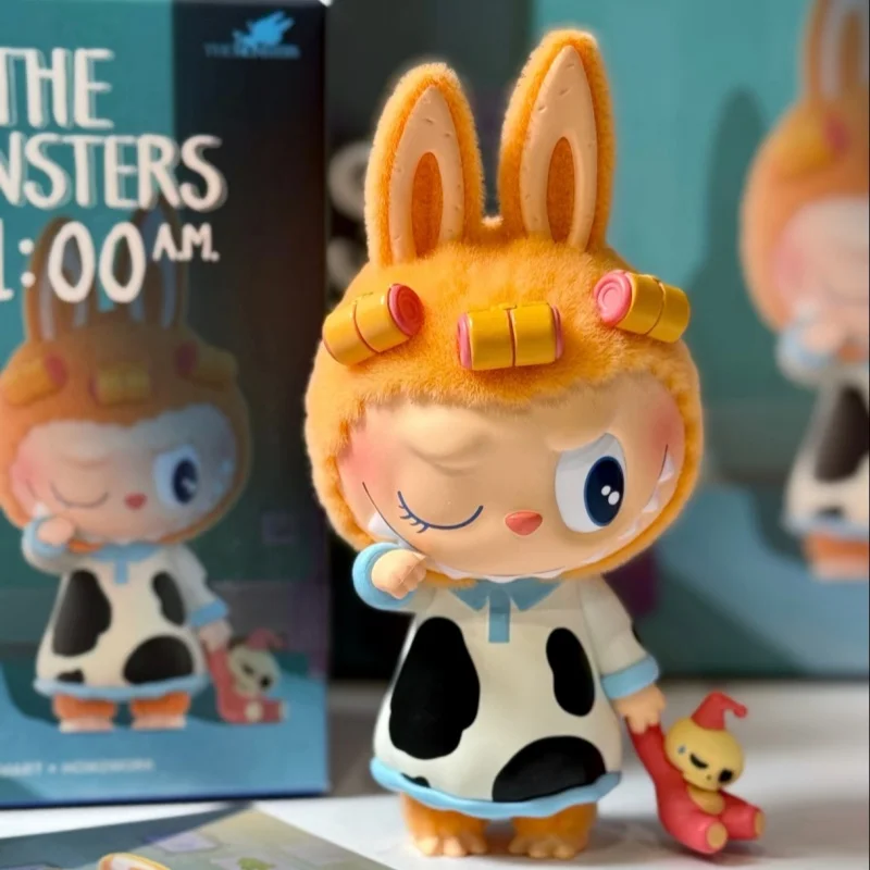 

Genuine Popmart Labubu The Monsters 1am Series Figure Blind Box Cute Plush Toy Trendy Toy Desktop Ornament Birthday Gift