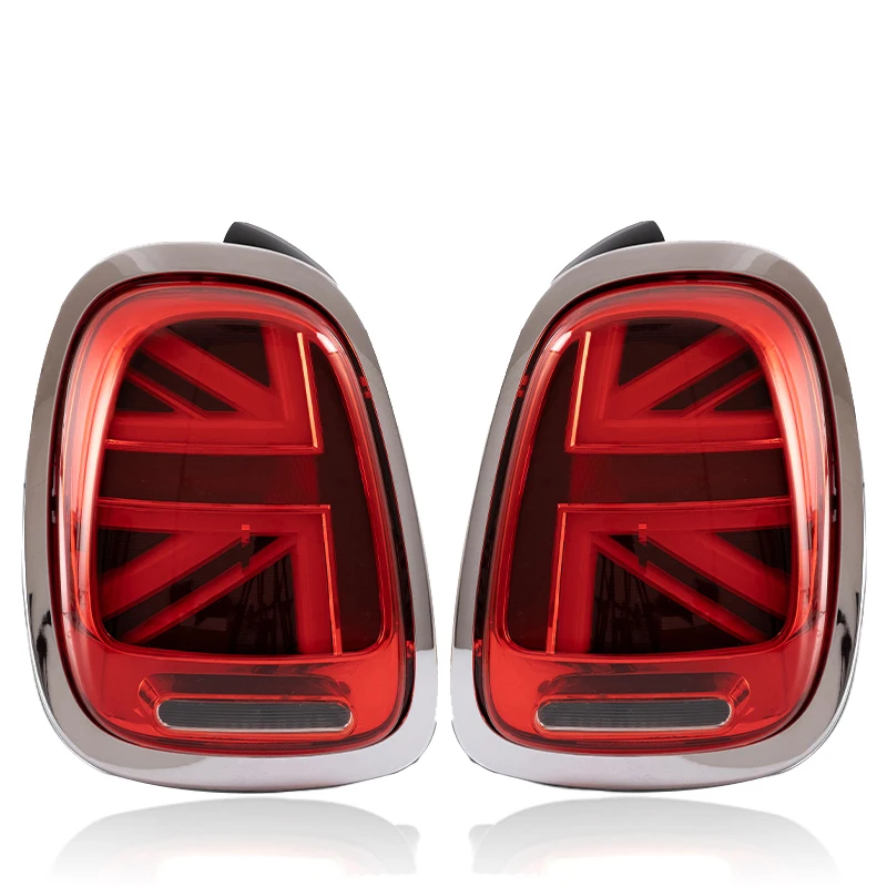 2PCS Car Tail Light For Mini Cooper F55 F56 F57 2014 2015 2016 2017 2018 2019 2020 Rear Reverse Brake Lamp Tailight