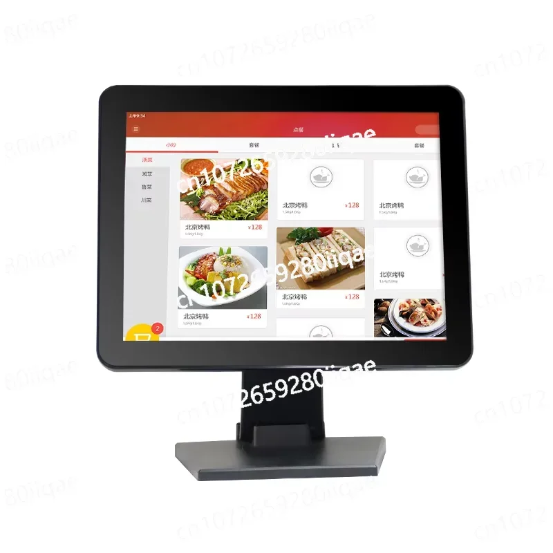 19-Inch Capacitive Pos Waterproof Touch Screen Monitor Industrial LCD Monitor