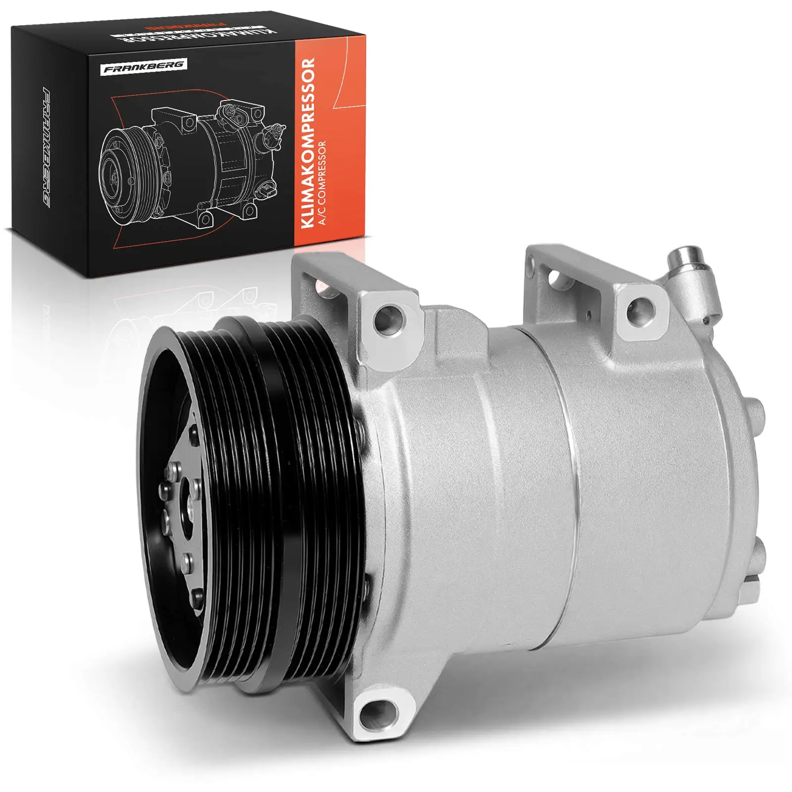 Frankberg 1x Klimaatcompressor voor Ford Focus C-Max Kuga Volvo C30 C70 II S40 II V50 1.6L 36000316 68647 36001118
