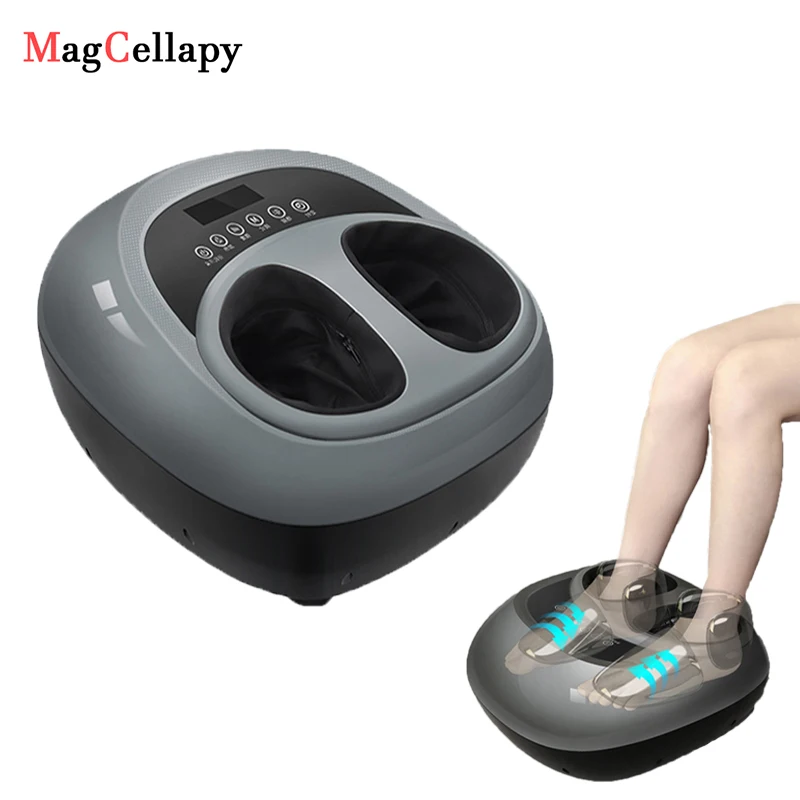 

Foot Massager 4D Shiatsu Kneading Foot Massager Fully Automatic Airbag Wrapped Foot Care Machine Roller Foot Heating Massager